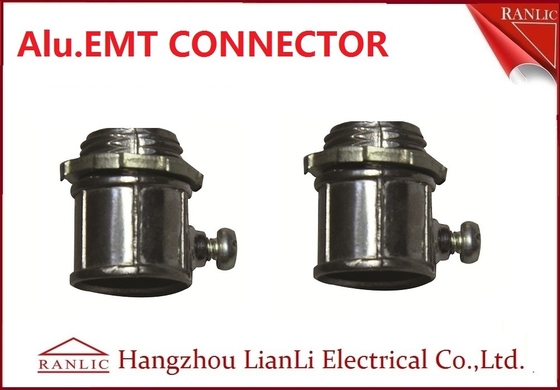 China 1/2 EMT Connectors Fittings, Aluminiumlegering 4 EMT Connector Customized leverancier
