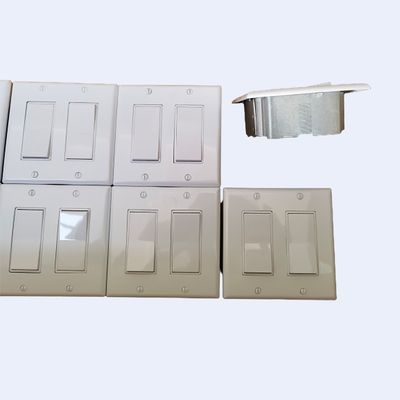 China Prefabrication Contactdoosschakelaar Twee de Draad van de Troepdoos Vast met Pleisterring leverancier