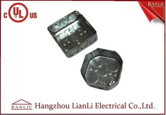 China Vierkant en Octangular-van het de Doosmetaal van de Staalafzet Kabeldoos 1.6mm Dikte leverancier