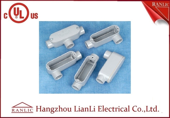 China Gray Powder Coated Aluminum Conduit-NPT van de Lichaamspond LR LL C T Reeks Vrouwelijke Draad leverancier
