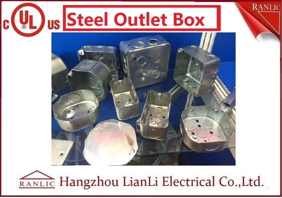 China Douane 1mm 1.6mm Vierkante Vermelde het Metaal Elektrodozen UL van de Buisdoos leverancier