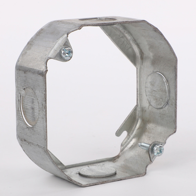 Flexible AC Cable Clamp IN 3/8 &quot;Snap-In Double Duplex Connector Zinc Die Casting 1/2&quot; keel voor Outlet Box leverancier