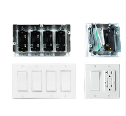 Het opzetten - de Open Doos van Ring Assemble Electrical Switch Socket van het steunpleister leverancier