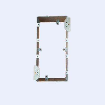 Pleister Ring RUFFIN 2 van de de Schakelaarassemblage van de Troepmuur Witte Kleur 12 AWG-Kabelmoeilijke situatie leverancier