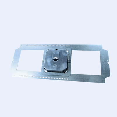 1/2“ EN 1“ Dieptedekking 1.20mm de Geplateerde Rol van de AfzetKabeldoos Zink leverancier