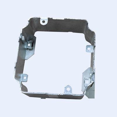 1/2“ EN 1“ Dieptedekking 1.20mm de Geplateerde Rol van de AfzetKabeldoos Zink leverancier
