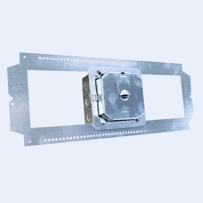 1/2“ EN 1“ Dieptedekking 1.20mm de Geplateerde Rol van de AfzetKabeldoos Zink leverancier