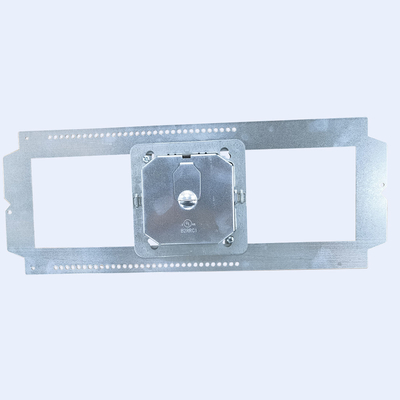 RUFFIN Outlet Junction Box Plate installeerde 1/2“ EN 1“ Dieptedekking 1.20mm leverancier