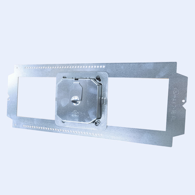 RUFFIN Outlet Junction Box Plate installeerde 1/2“ EN 1“ Dieptedekking 1.20mm leverancier