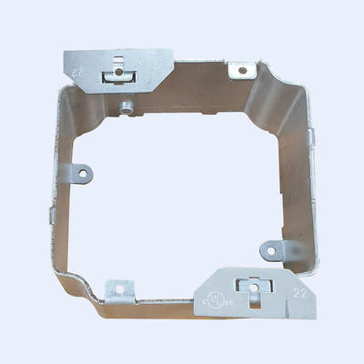 RUFFIN Outlet Junction Box Plate installeerde 1/2“ EN 1“ Dieptedekking 1.20mm leverancier