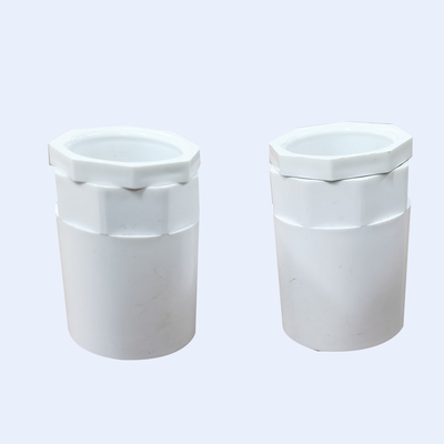 Pvc-van de de Troepdoos van de Kabelbuis het Eind van het de Ruimtebarzadel Zwarte Wit leverancier
