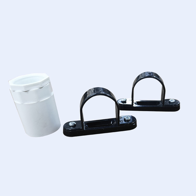 Pvc-van de de Troepdoos van de Kabelbuis het Eind van het de Ruimtebarzadel Zwarte Wit leverancier