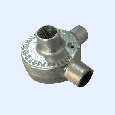 20mm Buigzame 25mm beëindigen pre Gegalvaniseerde Cirkeldoos 4 de Afzet van de Terugwegingang leverancier