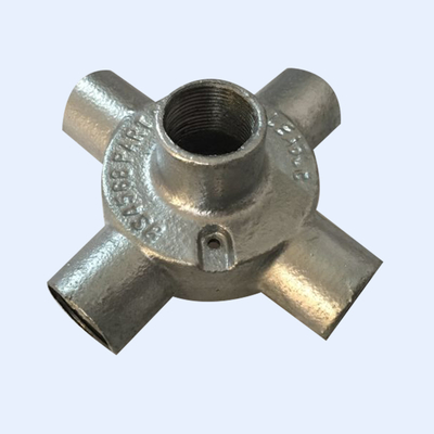 20mm Buigzame 25mm beëindigen pre Gegalvaniseerde Cirkeldoos 4 de Afzet van de Terugwegingang leverancier