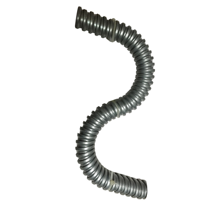 3/4“ Vloeibaar Strak van de de Hete Onderdompelingsrol van de Flexibel Metaalbuis Grijs Met een laag bedekt pvc leverancier