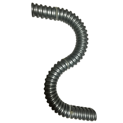 3/4“ Vloeibaar Strak van de de Hete Onderdompelingsrol van de Flexibel Metaalbuis Grijs Met een laag bedekt pvc leverancier