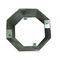 Dikte 1.60mm Vierkante Doosuitbreiding Ring With Knockouts Fixing Screw leverancier