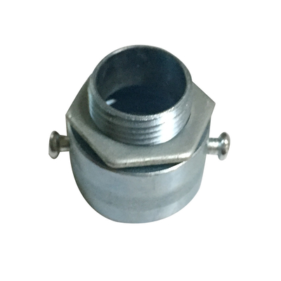 Electro galvaniseerde 25MM Flexibel Adapteraluminium met de Borgmoer van het 2 M4-Schroevenstaal leverancier