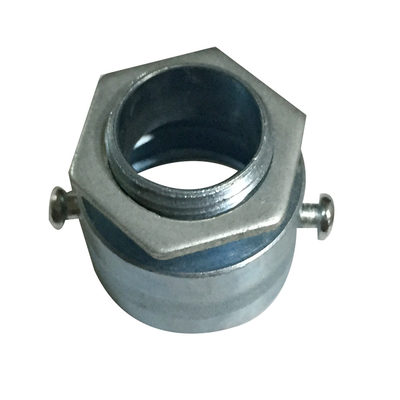 Electro galvaniseerde 25MM Flexibel Adapteraluminium met de Borgmoer van het 2 M4-Schroevenstaal leverancier