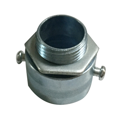 Electro galvaniseerde 25MM Flexibel Adapteraluminium met de Borgmoer van het 2 M4-Schroevenstaal leverancier